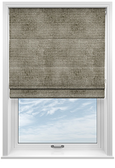 Rya, Linen - Roman Blind
